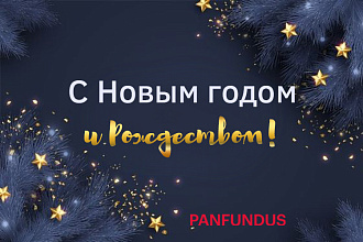 Компания Panfundus поздравляет Вас с Новым годом и Рождеством!